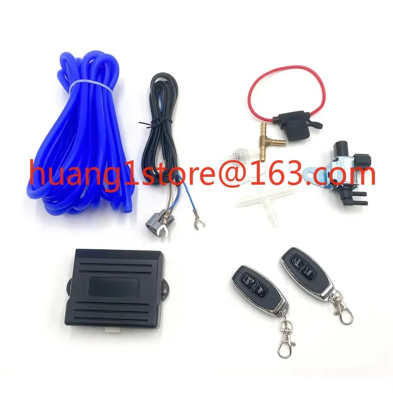 Latest 2026 model Top Exhaust Control Valve Set with Vacuum Actuator Cutout 2” 51mm/2.5” 63mm/3” 76mm Pipe Closure Style