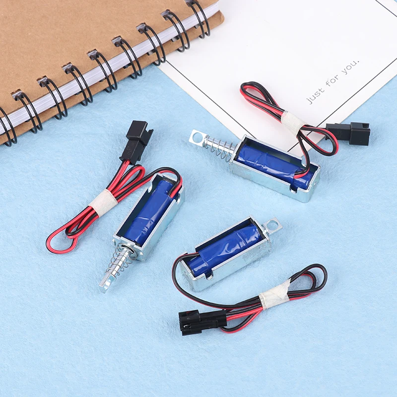 SM-0537 Electromagnetic Lock DC 6V/12V/24V Magnetic Lock 1.5A/2A/1.2A Lock Linear Solenoid Electromagnets For Vending Machine.