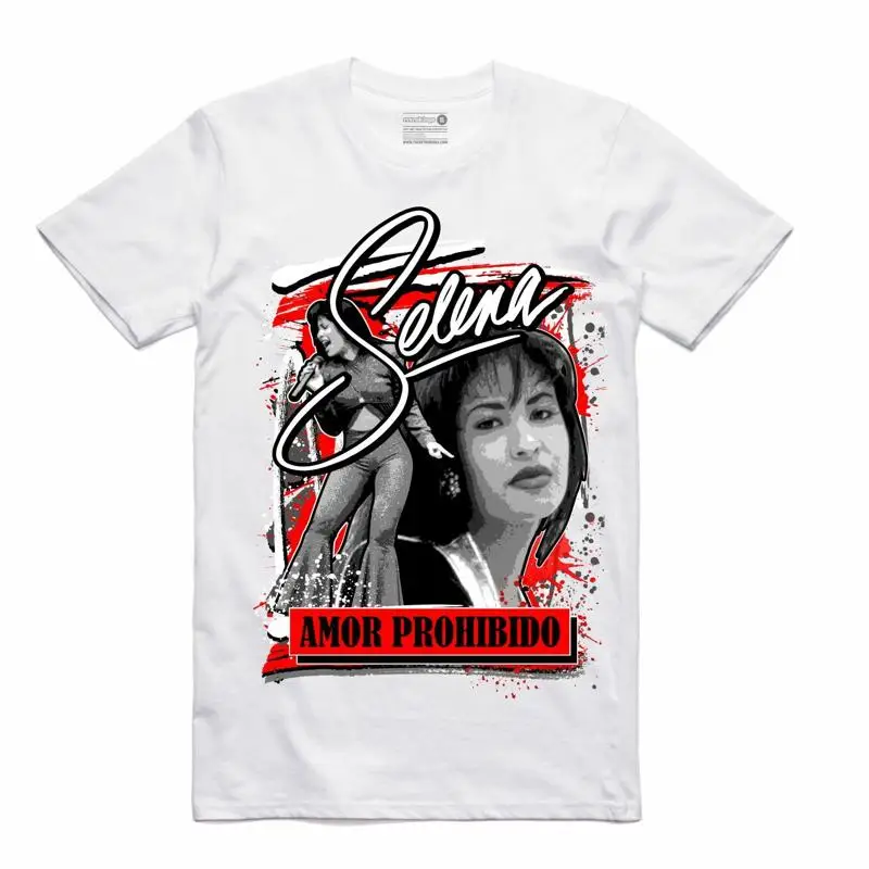 

НОВАЯ уличная одежда по запросу AMOR PROHIBIDO SELENA БЕЛАЯ футболка МАЛЕНЬКАЯ 3XLARGE