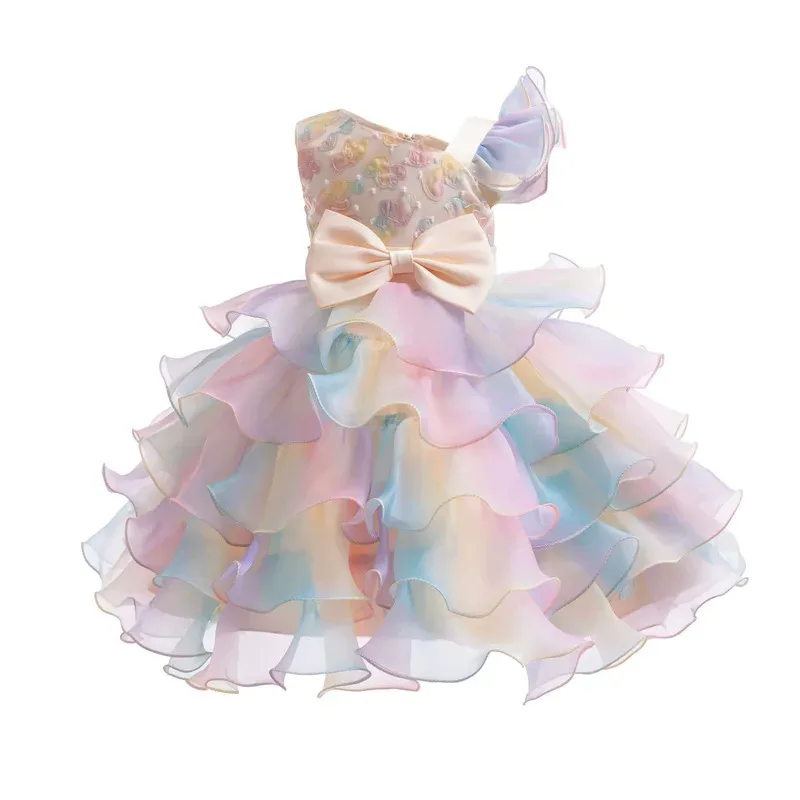 

Fashion summer princess girl dress tutu vestidos CHILDREN'S clothing baby cosplay costume gift girls party dresses kids clothes
