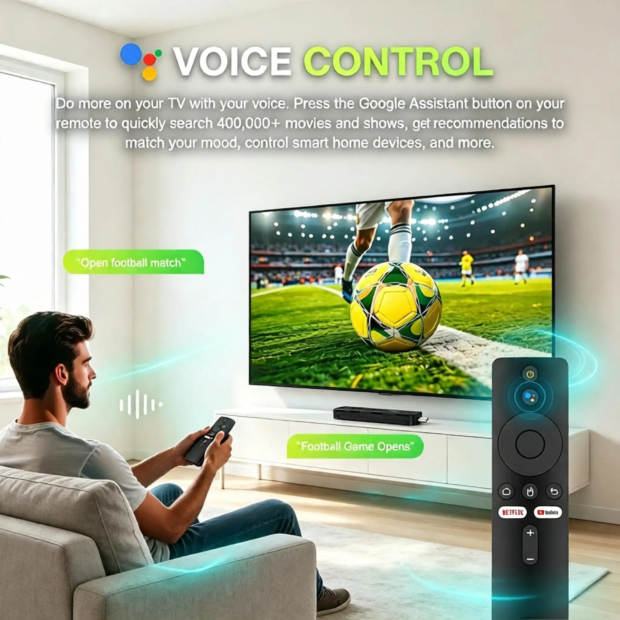 2025 New R3+ Smart Android TV Stick Rockchip RK3518 WiFi6 Dual Band 8GB 128GB 8K 3D HDR Google Voice Remote 5V2A Media Player