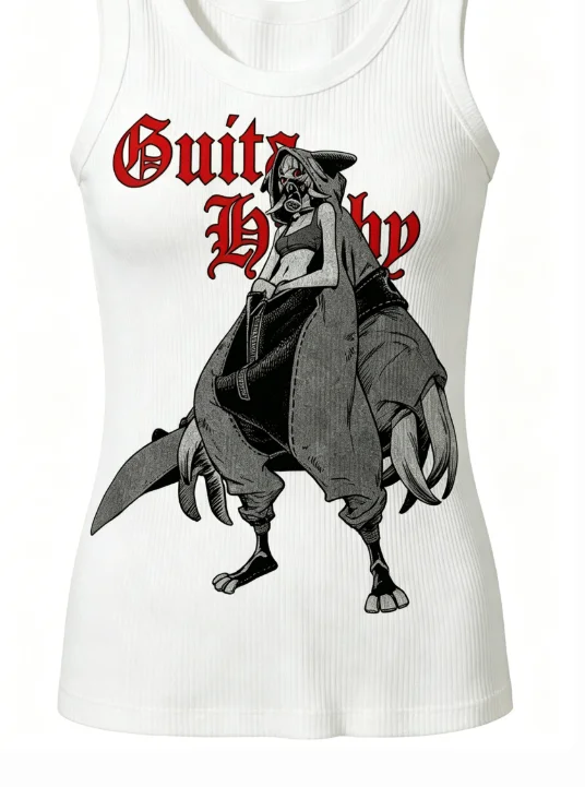 Gachiakuta Ribbed Tank Streetwear Anime Lover New Model personality Clothes Year round clothing Unisex high quality Couples soft