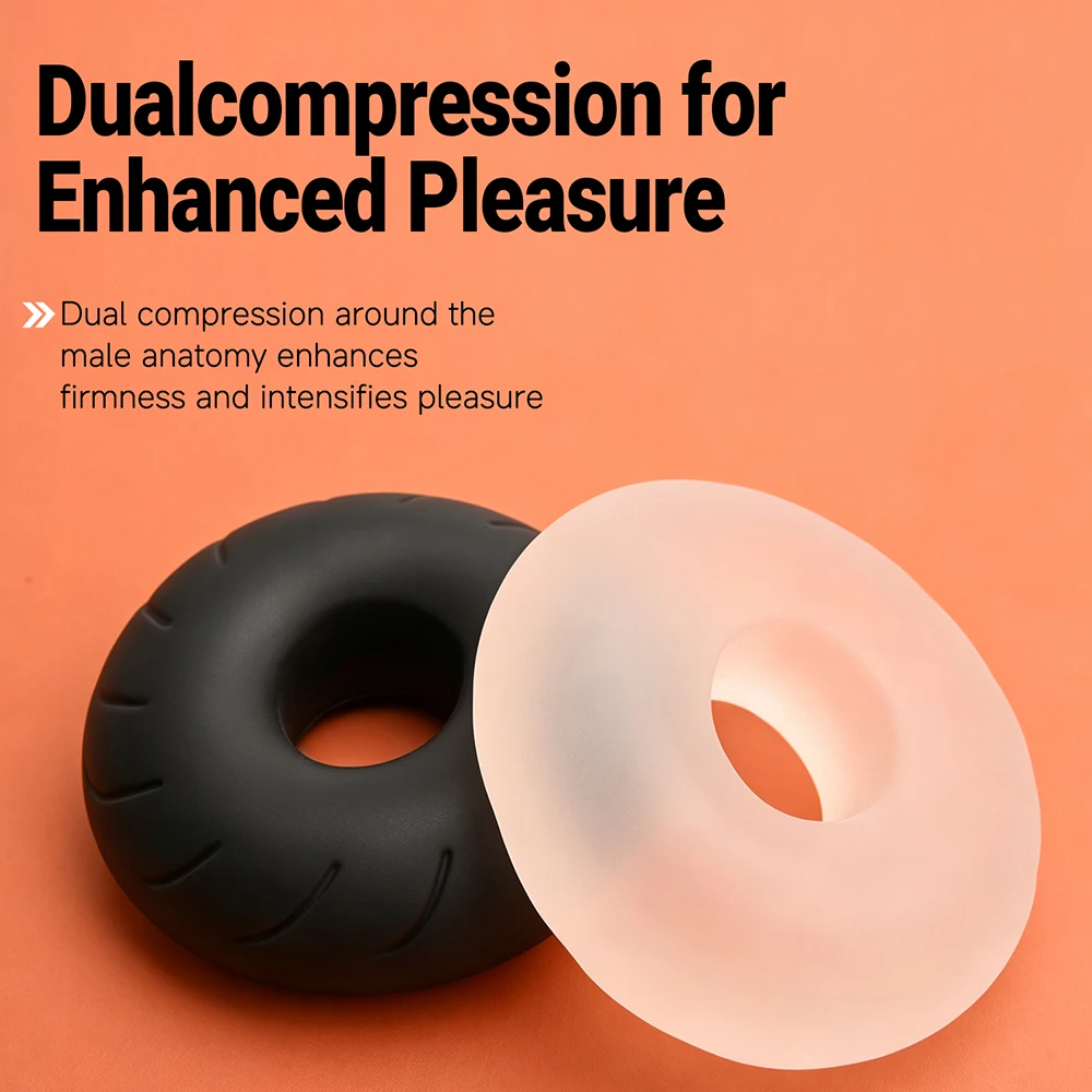 Super Stretchy Penis Cock Ring,Thick Scrotum Testicle Ball Stretcher,Cockring Ballstretcher,Sex Toys for Men - view 3
