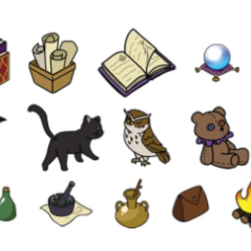 Luxe Bus Mini Landschap Decals Leuke Dieren Scrapbooking Stickers DIY Cartoon Pinguïn Hond Decor Ontspannende Klassieke Speelgoed Sticker