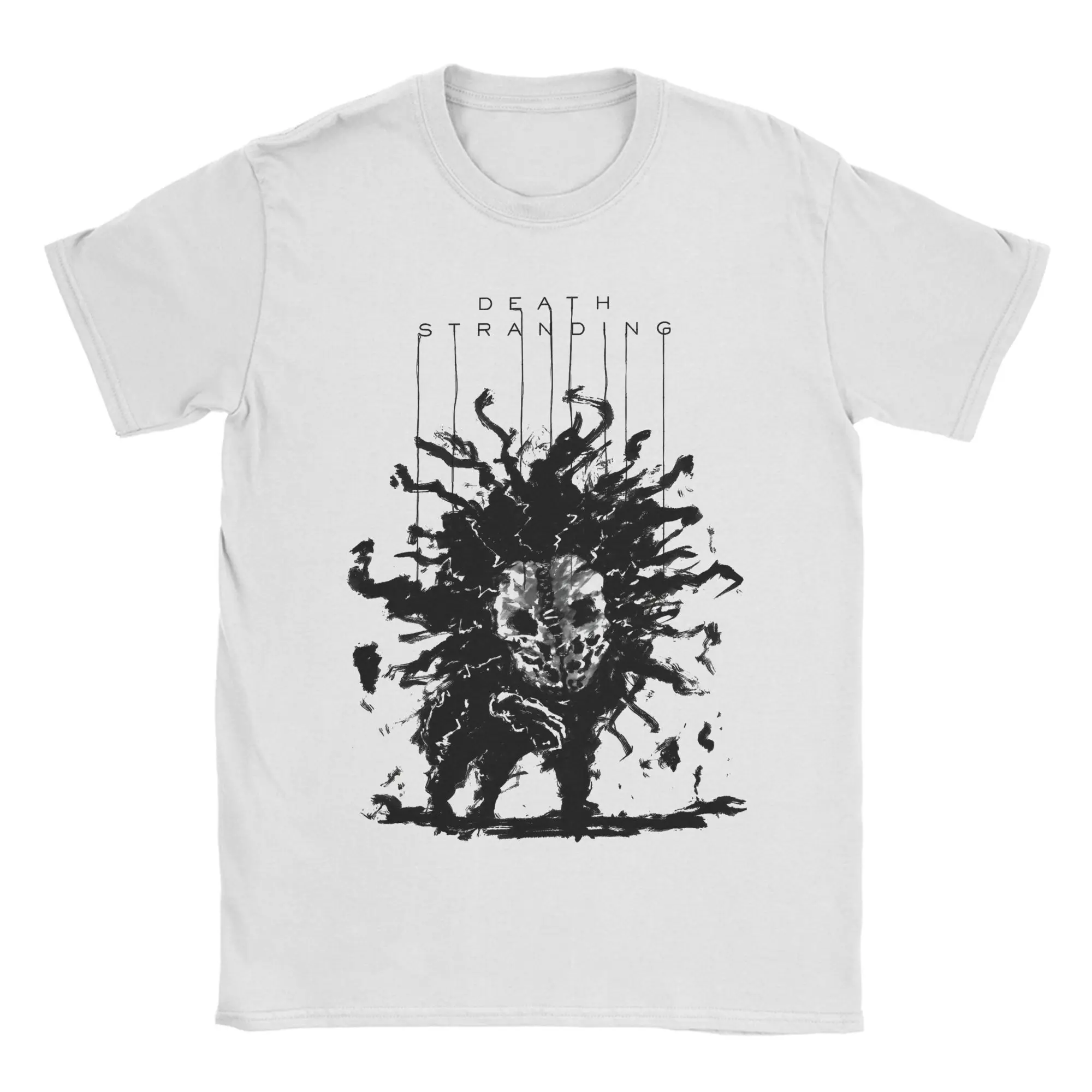 Camiseta Death Stranding para videojuegos para hombre, camiseta divertida para jugadores de PC, camiseta de manga corta con cuello redondo, mercancía de verano de algodón puro