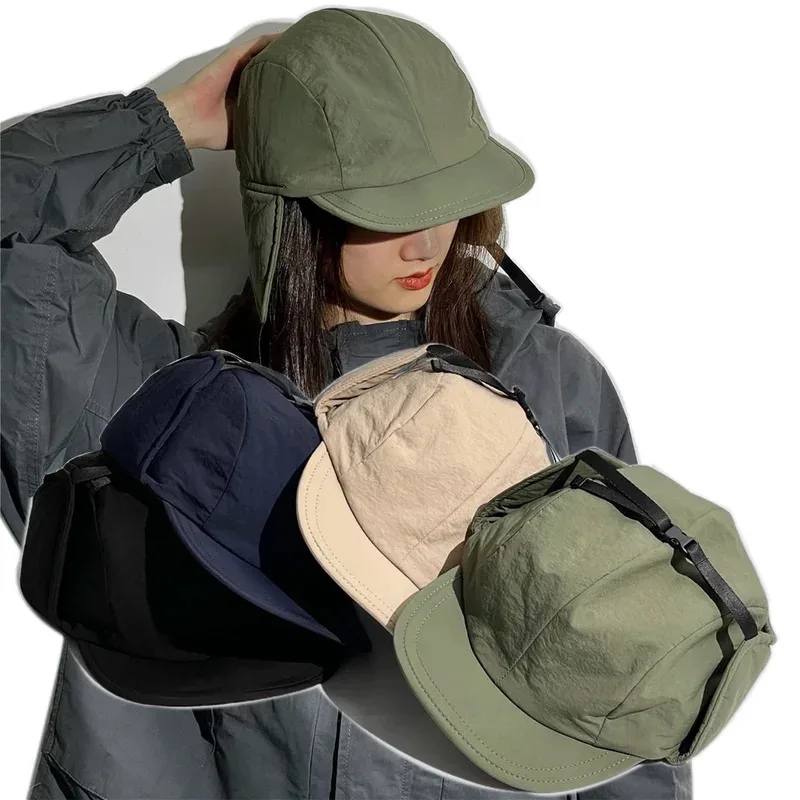 2026 Waterproof Beanie Trapper Cap Fashion Earflap Bomber Hat Thickened Pilot Cap New Winter Russian Hat For Women Men