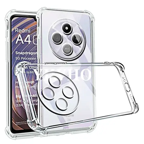Shockproof Phone Case for Xiaomi Redmi A4 A3 A2 A1 + Transparent Clera Back Covers on Redmi A 4 3 2 1 Plus 4a 3a Phonecases