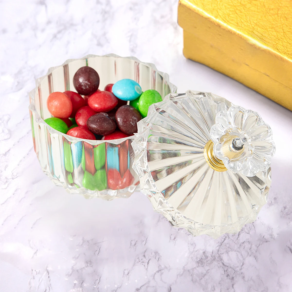 Transparent Vertical Candy Box - Dried Fruit 评论和价格
