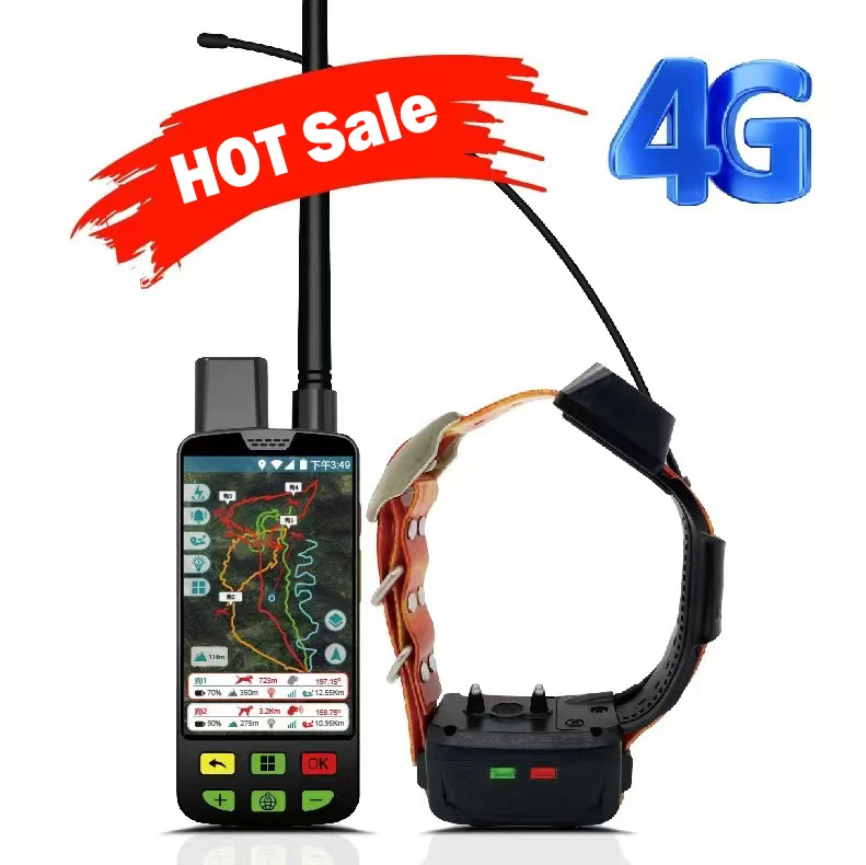 1 Originele merk GPS Tracker Halsband GPS Positionering Handheld