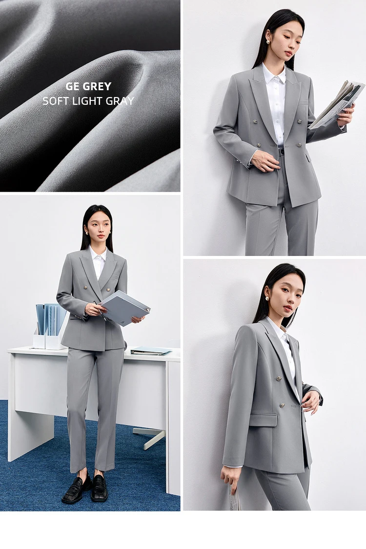 SENTUBILA ‌ Damenblazer ‌ Slim Fit Mäntel Herbst 2026 Damen Bürokleidung ‌ Langarm ‌ Jacke ‌ Damen-Formelle Kleidung 153XA1646 – Detail 34