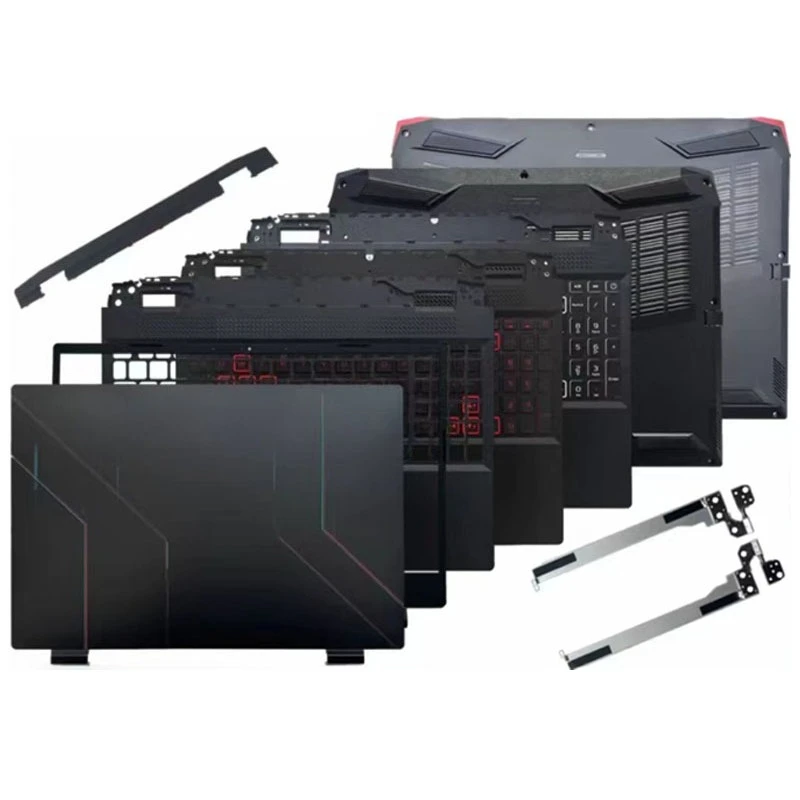 For Nitro5 AN515-46 AN515-58 N22C1 Laptop Screen LCD Back Cover/Front Bezel/Hinges Cover/Palmrest/Bottom Laptop Accessories