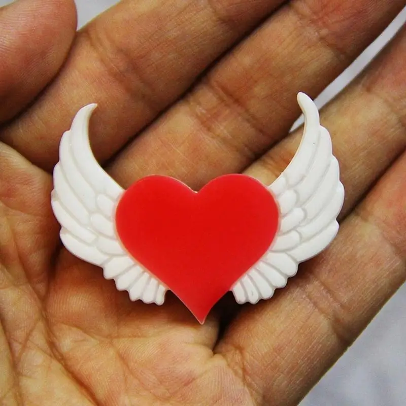 T5uf Devil Angel Wing Epoxy Mirror Morb