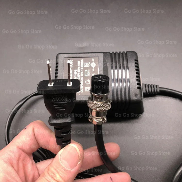 Universal 18V Dual Power Adapter for Yamaha Consoles - usage example