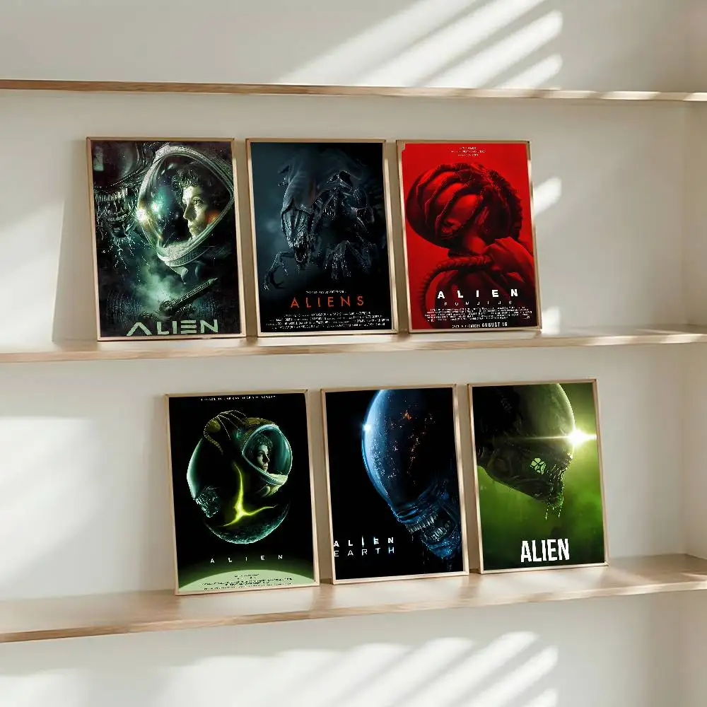 Alien Movie Poster Posters Decorative Paintings Study Bedroom Bar Background Wall Murals Gifts