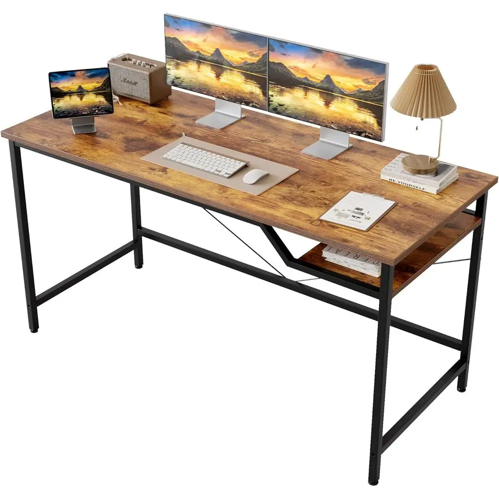 

48 inch Computer Desk, Gaming Desk or Small Spaces, ern Simple Style Table or Home Oice, Study Student Writing Table
