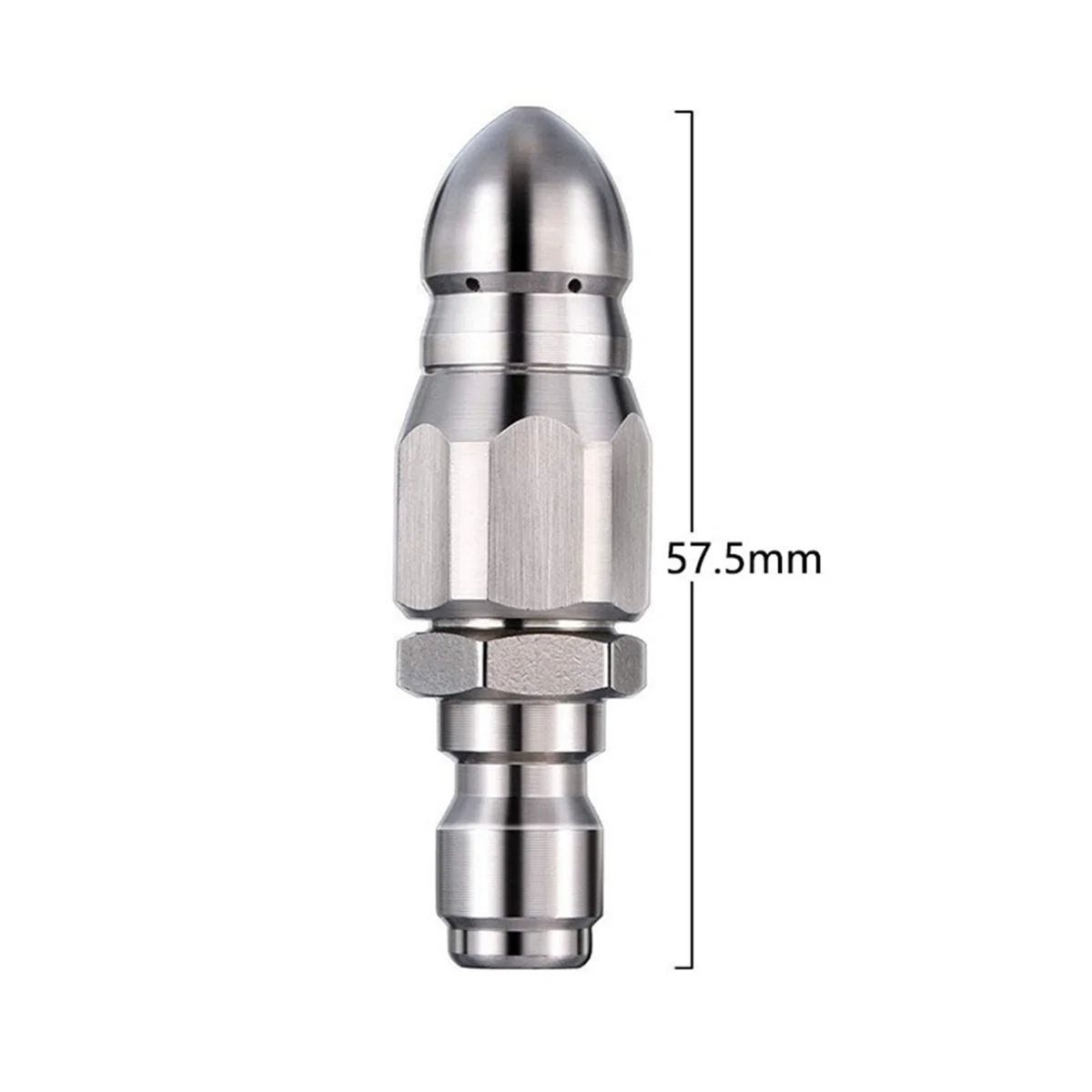 1/4 High-Pressure Unblocking Washer Nozzles for Sewer and Sewage Hose Nozzle Washing Accessories 5000psi