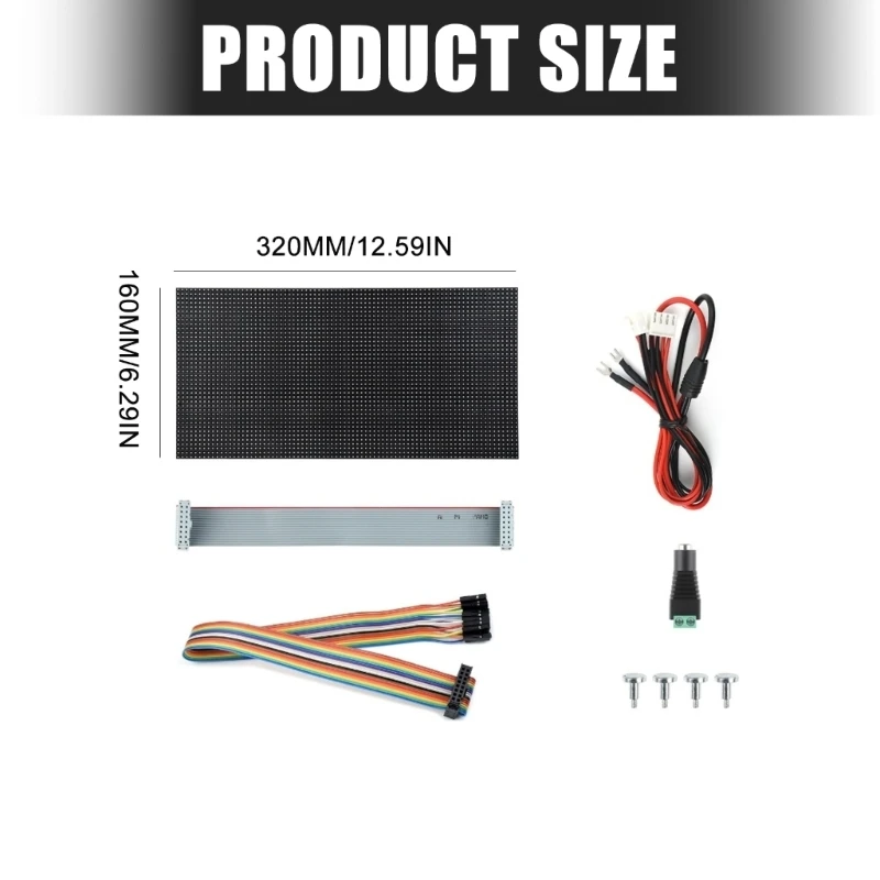  High Clear 4mmPixel Pitches LED Dot Matrixs Panel LED Display Module For Stage Lighting And Interactive Installations