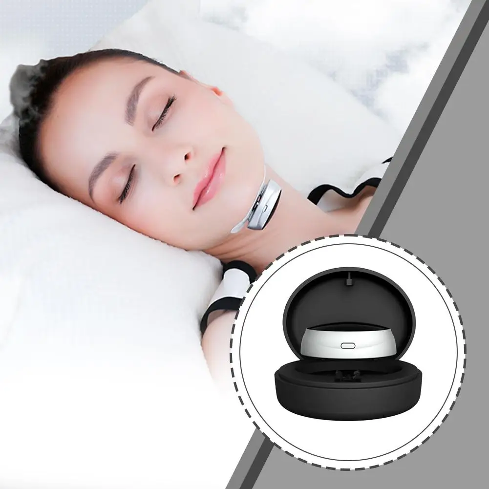 

Умное устройство против храпа, корректор дыхания, электрический анти-храп, устройство для сна Pro, умное EMS, устройство против храпа