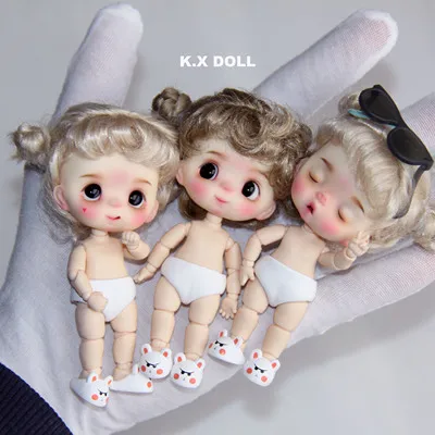 Confused body YMY larvae movable eye doll bjd doll gift doll set toys  mini toys  bjd doll