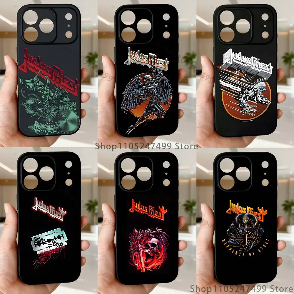 

Rock J-Judas Band P-Priest Phone Case For iPhone 17,16,15,14,13,12,11,Pro,Max,Plus,E,Air,Mini Protective TPU Cover