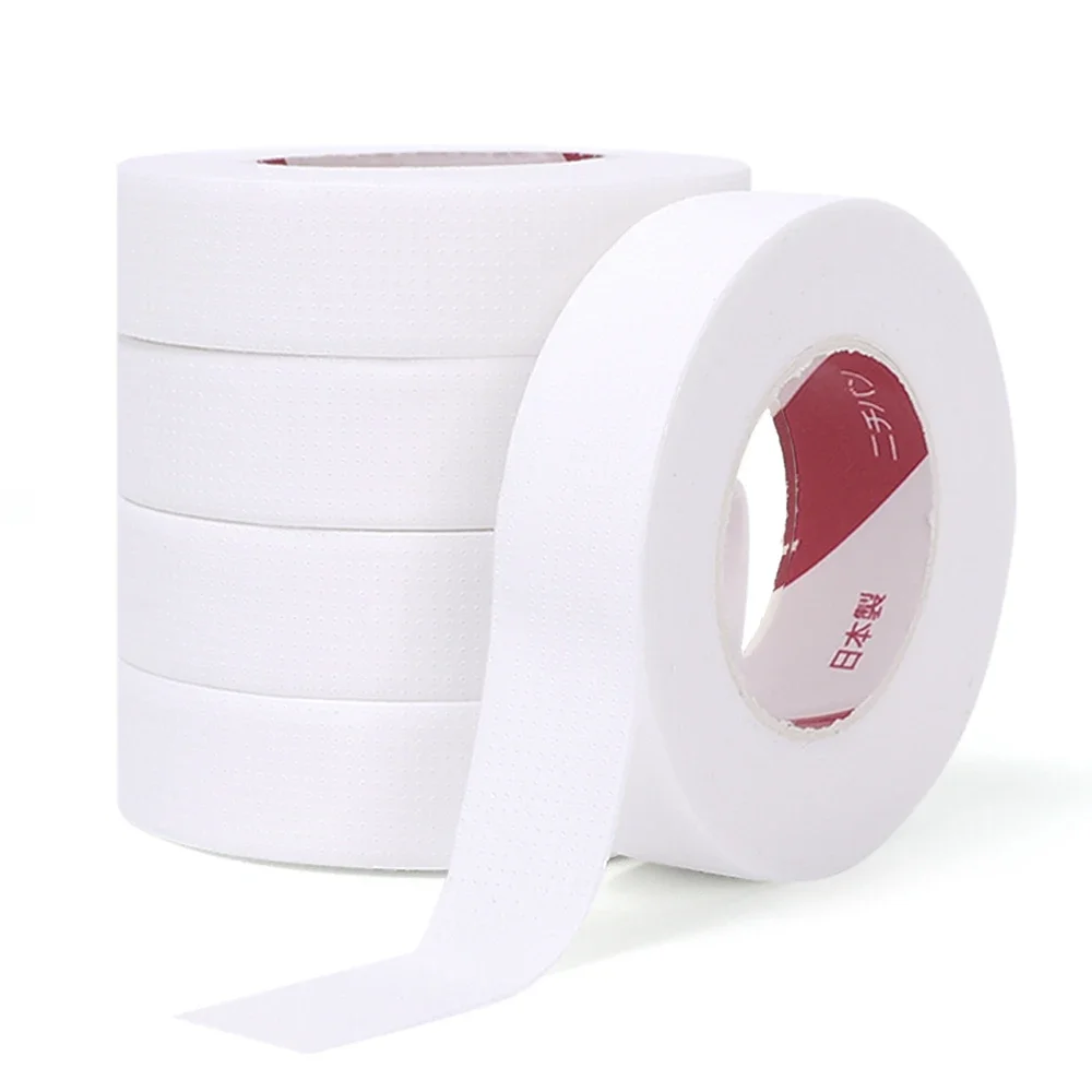 Nastro adesivo per Extension ciglia nastro adesivo in tessuto Non tessuto traspirante sotto gli occhi nastro di carta per ciglia finte Patch strumenti per il trucco