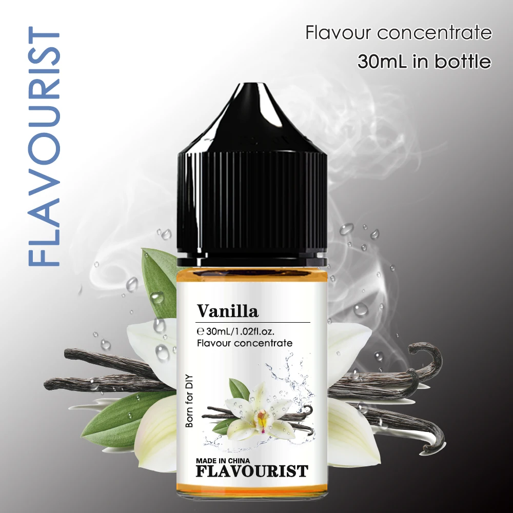 FLAVOURIST Vanilla aroma flavor Water solubility flavouring Concentrate Flowers and plants flavored