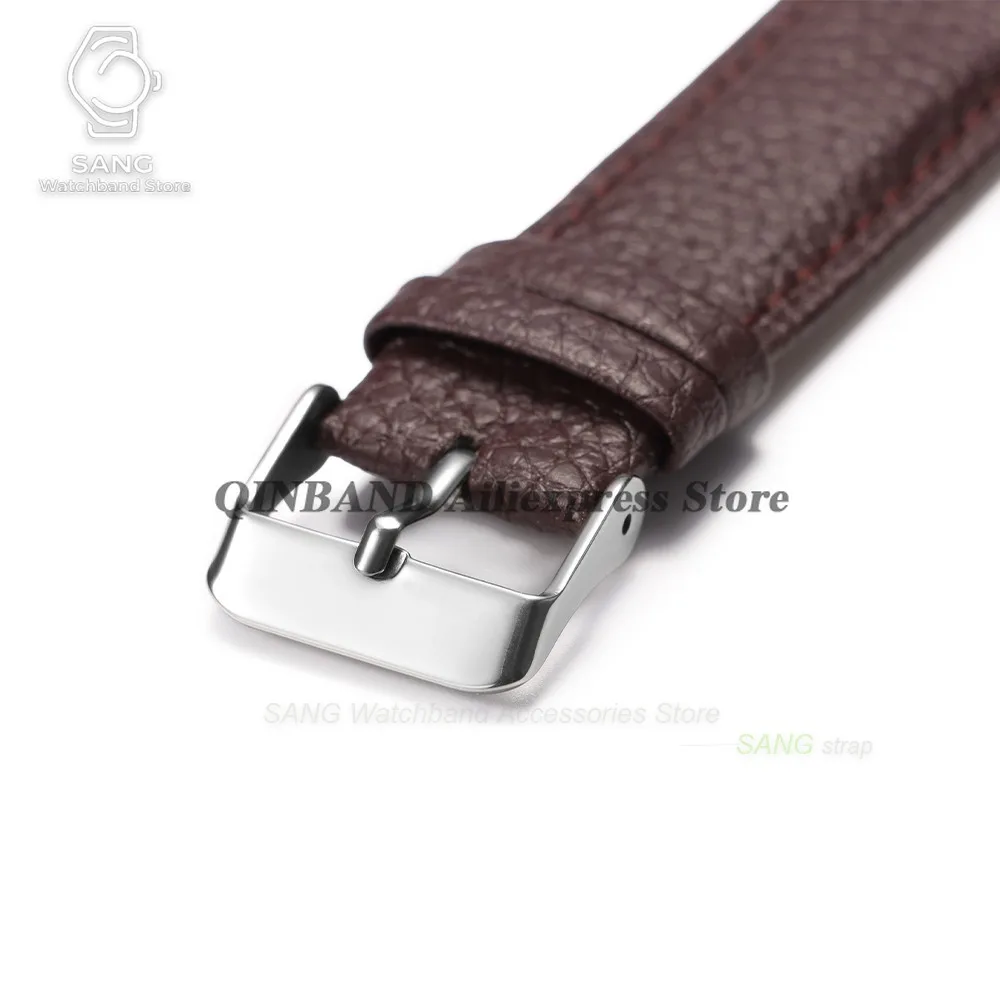 10mm 12mm 14mm 16mm 18mm 20mm 22mm Litschi-Muster Leder-Uhrenarmband Ersatz-Armband für Herren und Damen Sport-Uhrenarmband – Detail 17