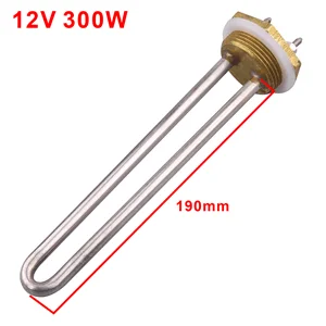 DERNORD 12V Solar Resistance U Type Water Heating Element DN32/1.25\
