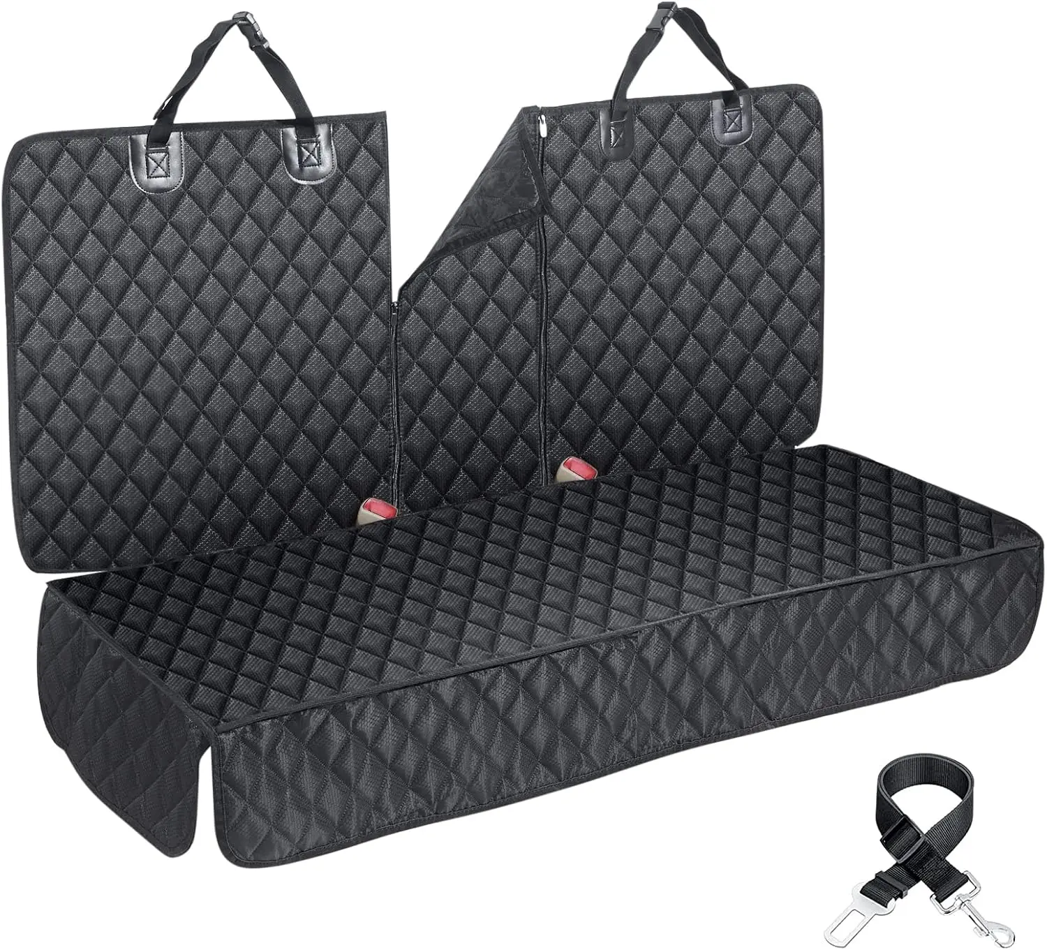 

Водонепроницаемый чехол для автомобильного сиденья для собак, защита заднего сиденья, XL, черный, аксессуар для путешествий с питомцами