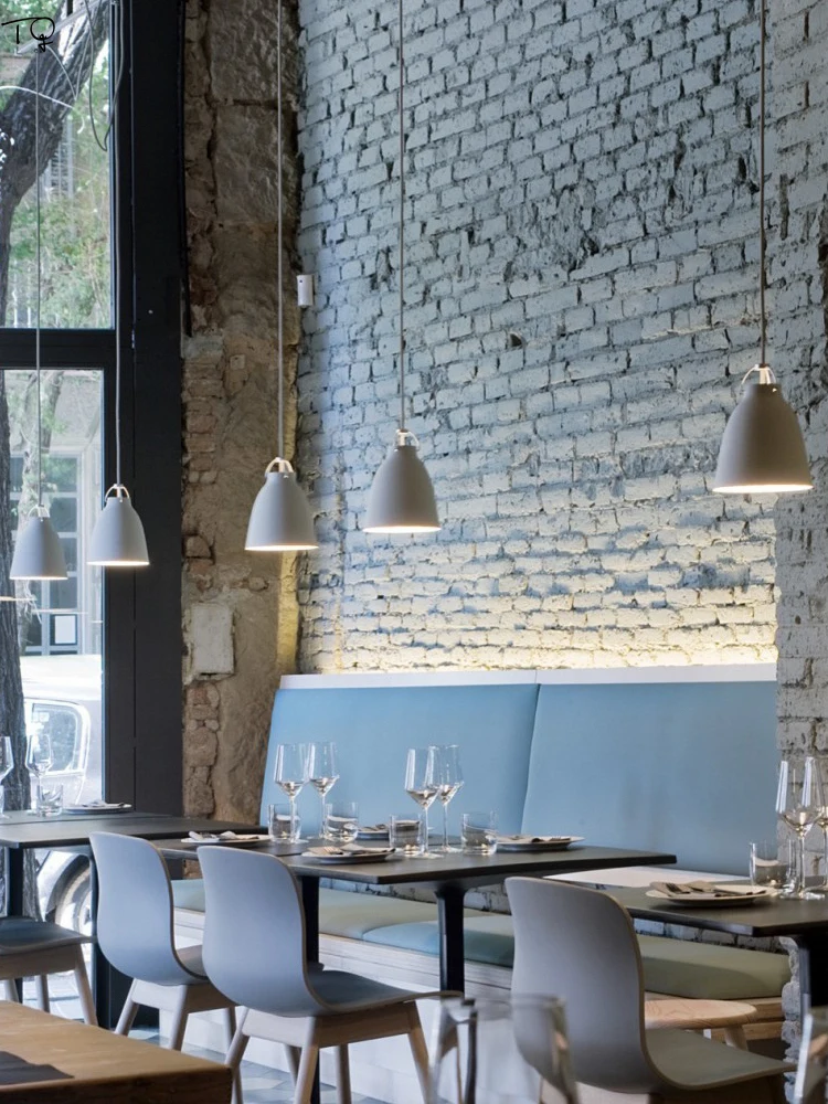 Nordic Industrial Restaurant Pendant Lights Led E27 Iron Art Hanging Lamp Decor Hotel Bar Cafe Dining Room Clothing Store Study