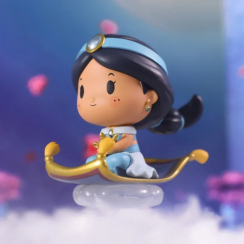 ディズニープリンセス限定シリーズ ブラインドボックス、コレクタブルアクションフィギュア、キュートな可動式人形、サプライズコレクタブルモデルギフト付き