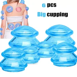 Silicone cupping conjunto ventosas vácuo sucção frascos terapia emagrecimento corpo rosto massagem cupping anti celulite perda de peso