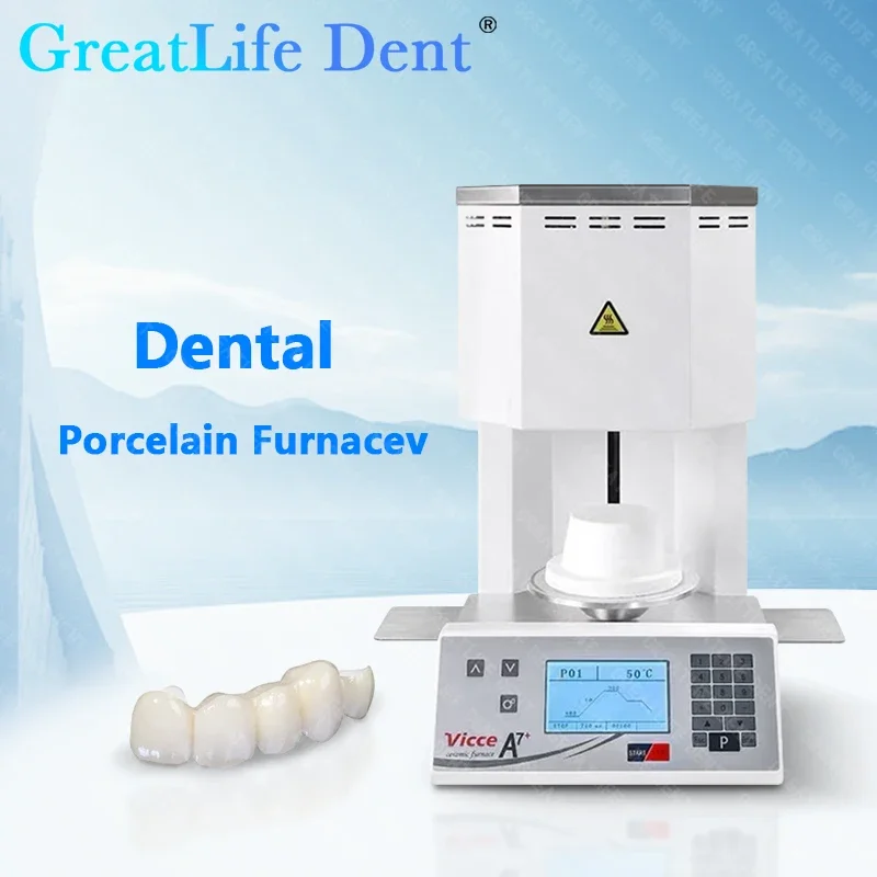 

GreatLife Dent Dental Factory Zirconia Powder Ceramic Vacuum Dental Porcelain Oven Denture Porcelain Furnace Laboratory Machine