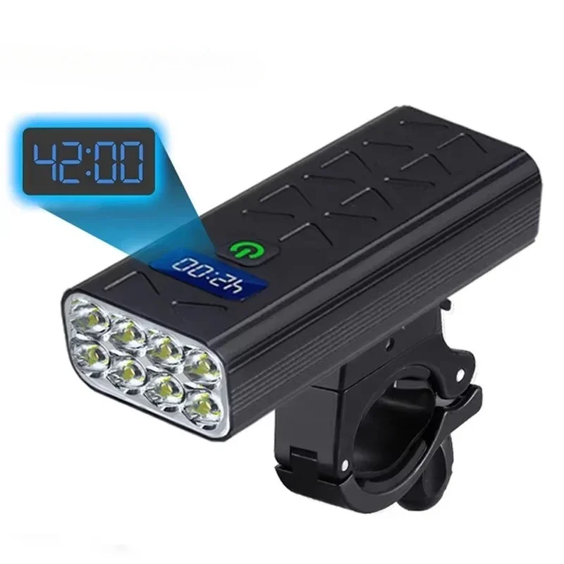 Lumen Aluminum Front Bike Light Light Emitting Diode Emergency Light Source Waterproof Belt Grade Highway Mountain Night Ride