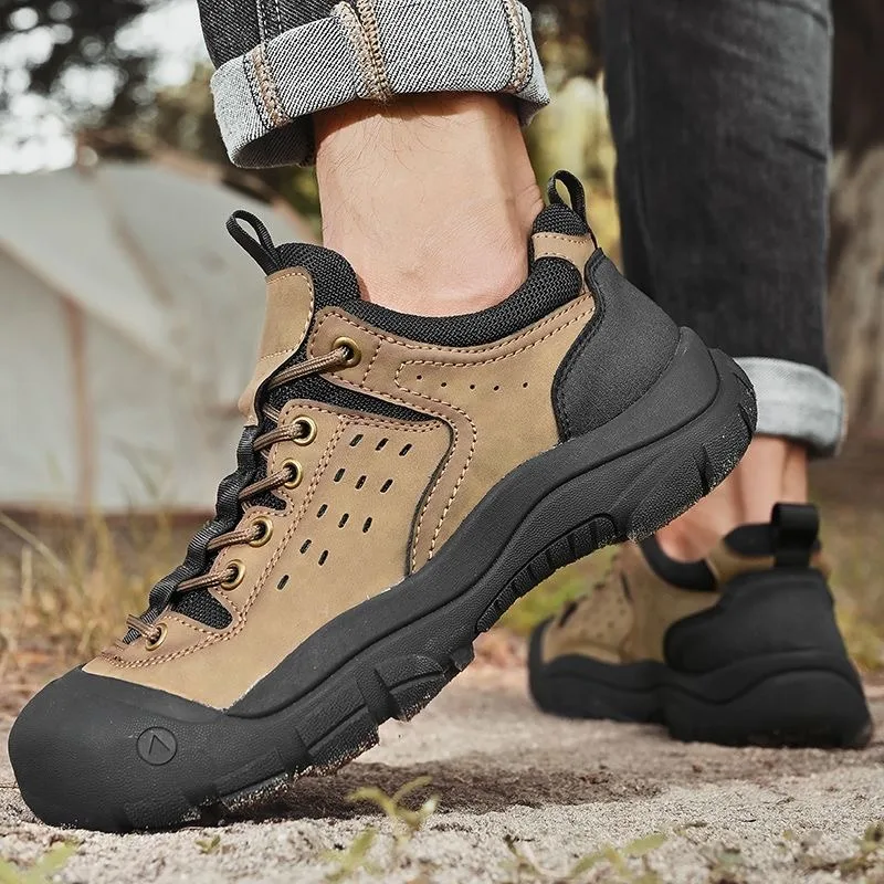 Zapatos de senderismo antideslizantes para hombre, calzado deportivo de escalada, talla grande 46, novedad de 2024