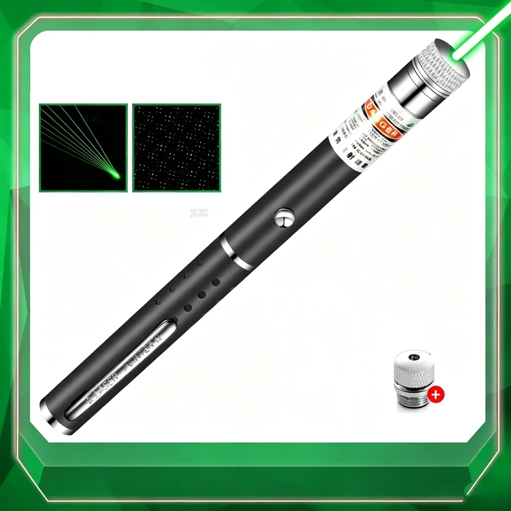 (Do not provide batteries) Green Red Laser Pointer Teaching Tool Pet Automatic Cat Toys Laser Focus Lazer Pen Combination