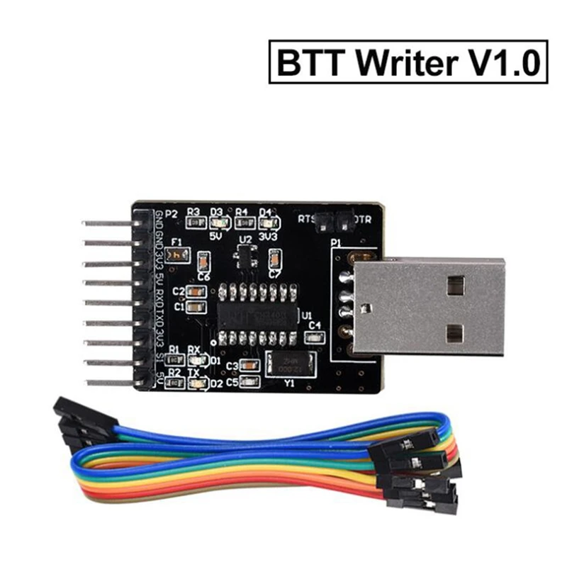 BIGTREETECH-WiFi Módulo de Expansão para Impressora 3D, BTT Writer, Módulo V1.0, ESP-01S, SKR V1.4 Turbo, Placa de Controle, Peças