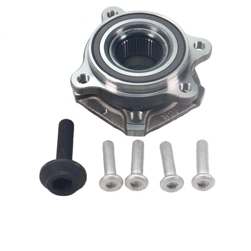 8WD407625-ZC Wheel Hub Bearing Assembly Compatible with Audi B9 Replacement Suspension Spare Part with ABS Speed Sensor