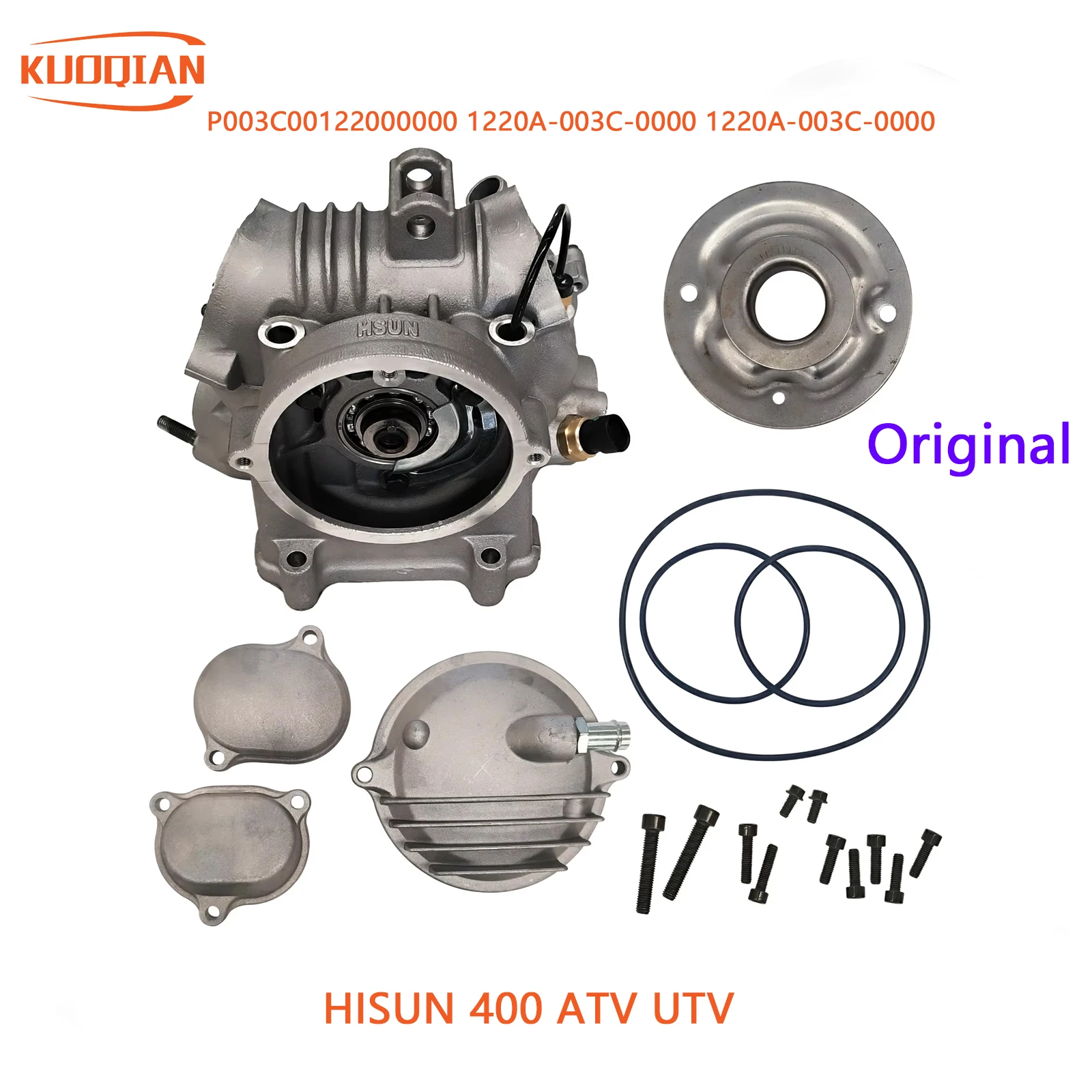 

Cylinder Head Assembly For Hisun 400 ATV UTV FORGE 400 TACTIC 400 QUAD GO KART P003C00122000000 1220A-003C-0000 1220A-003C-0000