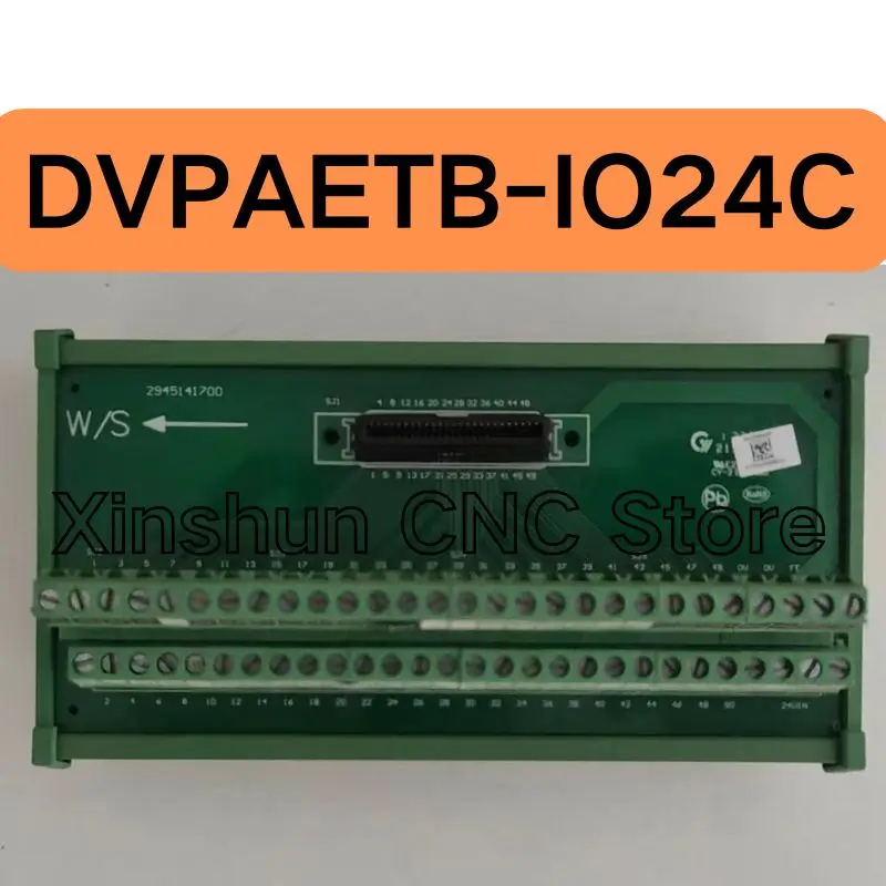 New DVPAETB-IO24C terminal block for fast shipping