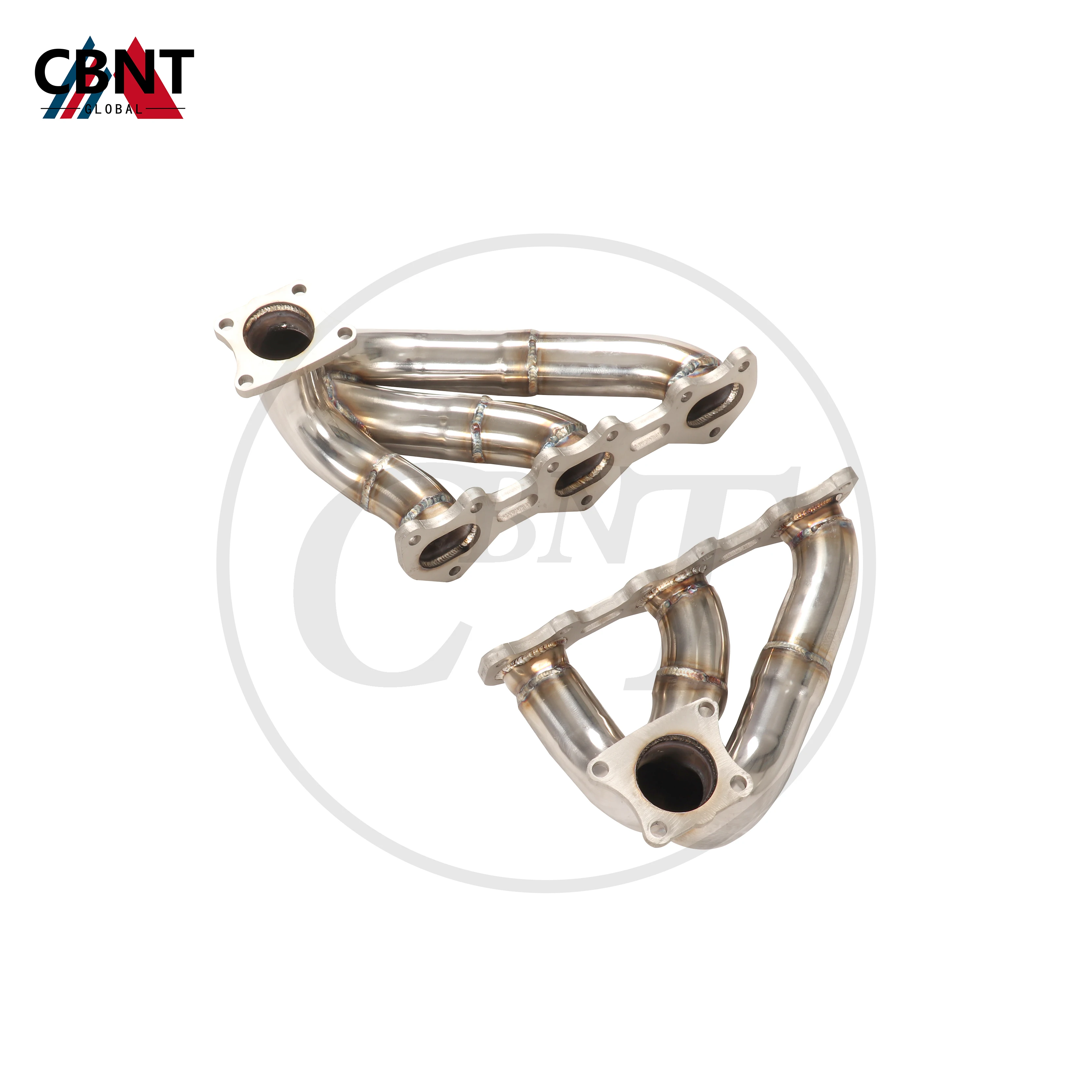 CBNT Tuning Exhaust Catless Manifold Pipe High Performance SS304 for Porsche 992 Carrera 3.0T 2019-2023 Exhaust Systems