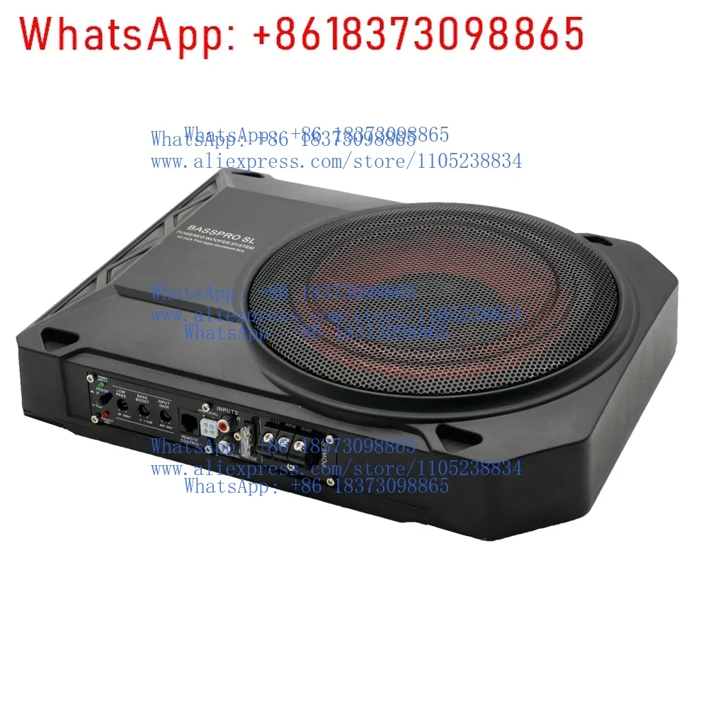8inch 10inch 12inch Magnet Active Car Underseat Subwoofer