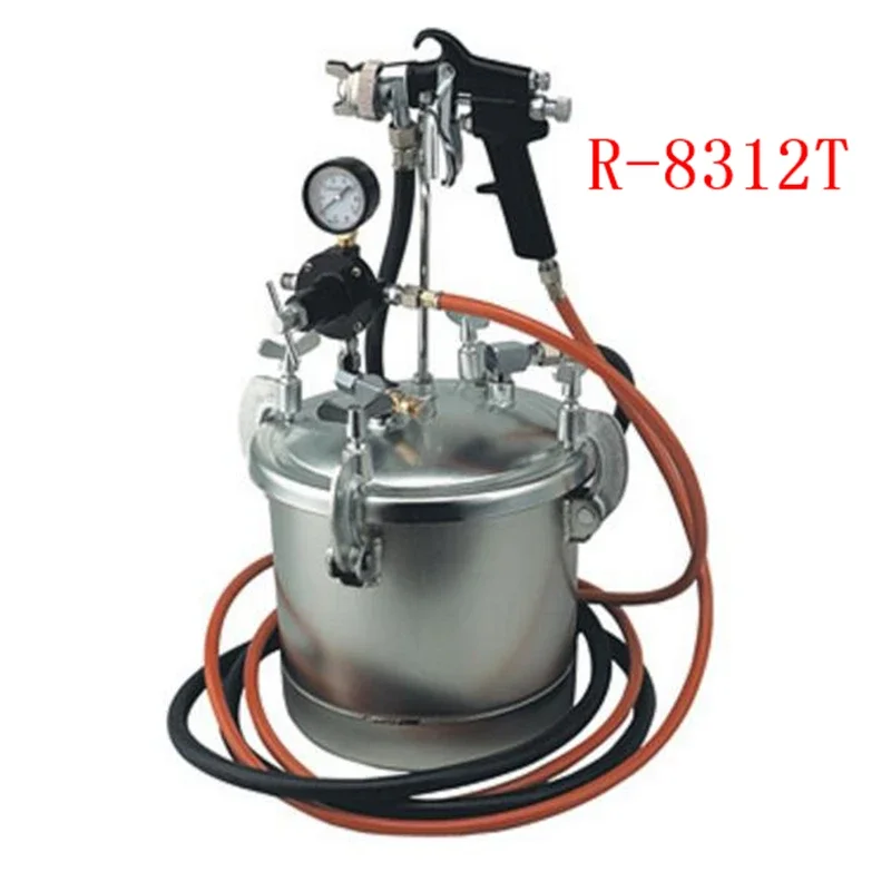 

R-8312 Colorful Pneumatic Pressure Spray Paint Gun Air Spray Pressure Barrels Feeding equipment 2026 years for picture