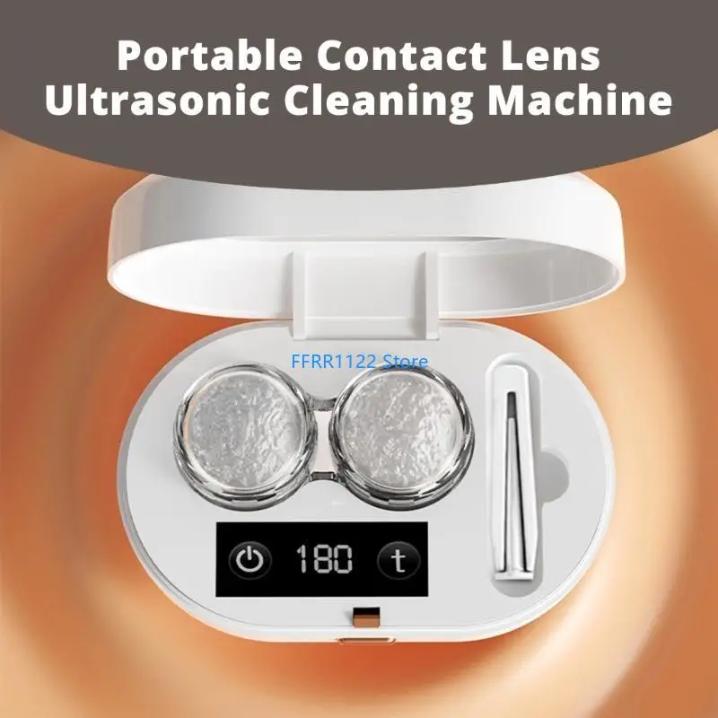 Y1UF -Kontaktlinsenreinigungsmaschine Ultraschall Kontaktlinsenreiniger Alle Kontaktlinsen