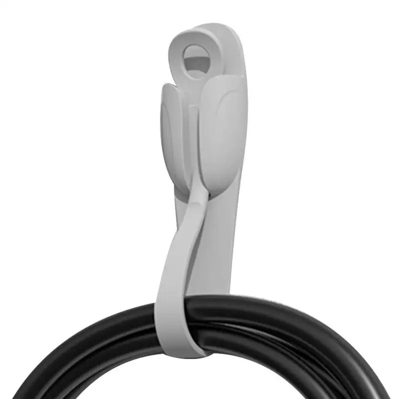 Penata kabel untuk peralatan dapur penyimpan kabel silikon pegangan kabel untuk sebagian besar peralatan dapur menempel pada pemanggang udara