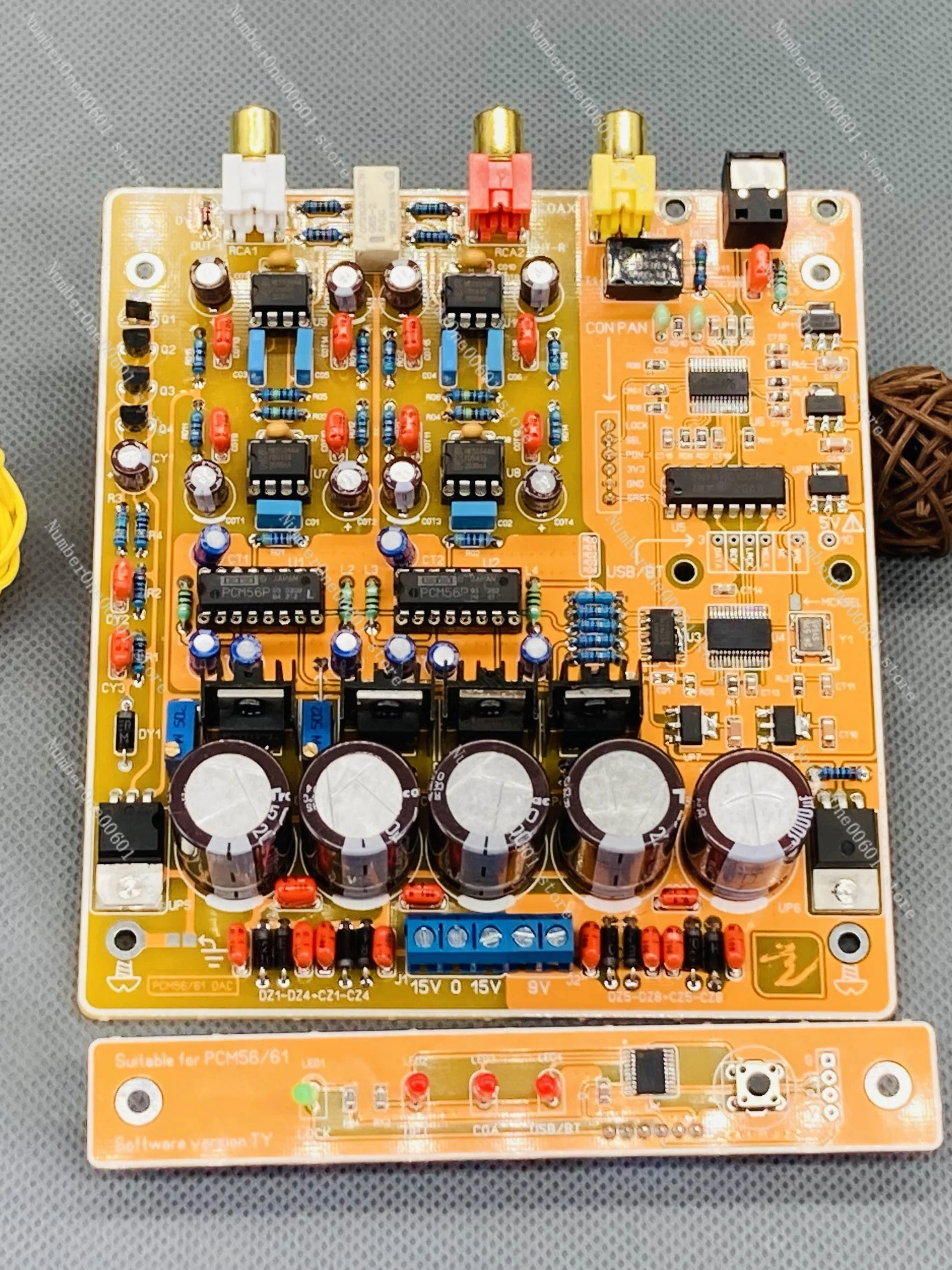 For PCM56 decoding board classic R2R coaxial fiber USB Bluetooth interface IIS input compatible with PCM61