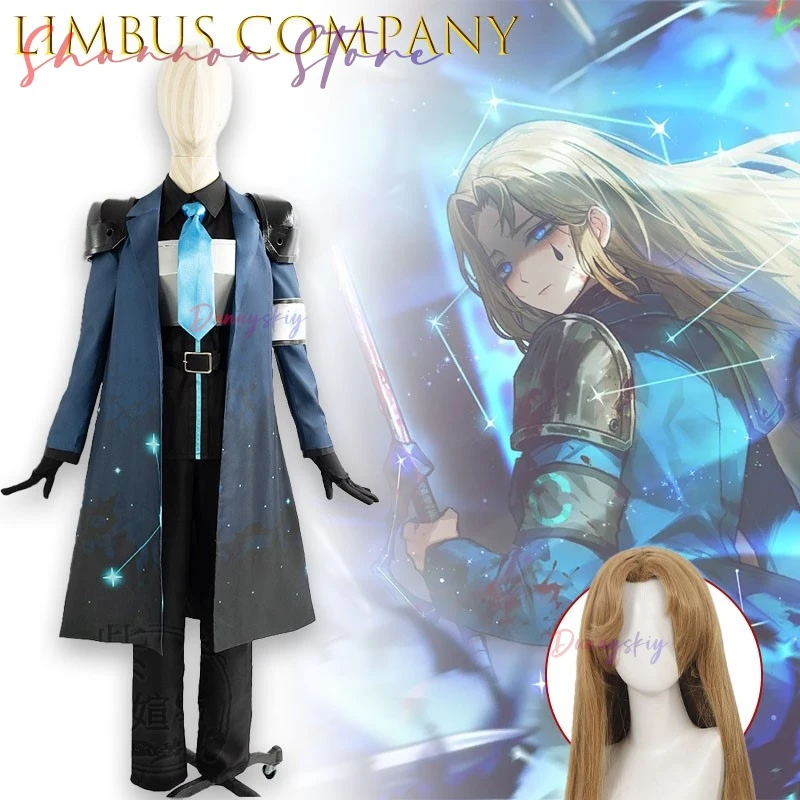 

‌ ‌ ‌ Костюм для косплея персонажа Луцзя из аниме Limbus Company Despair, комплект для ролевых игр, карнавальный наряд для Хэллоуина и рождественских вечеринок