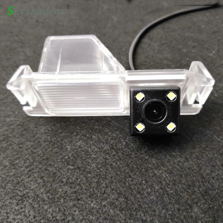 Wireless Car CCD Rear Camera Fisheye 12 Led Dynamic Night Vision Frame For Hyundai I30 Rohens Solaris Genesis Coupe Kia Soul