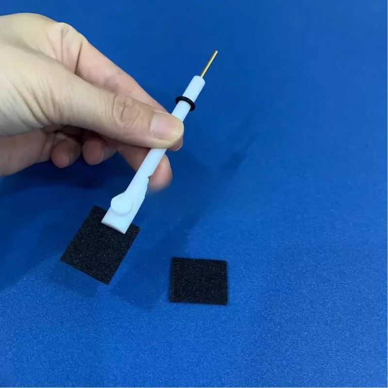 RVC mesh glass carbon electrode/RVC working clip GC hole foam carbon porous foam carbon 100PPI