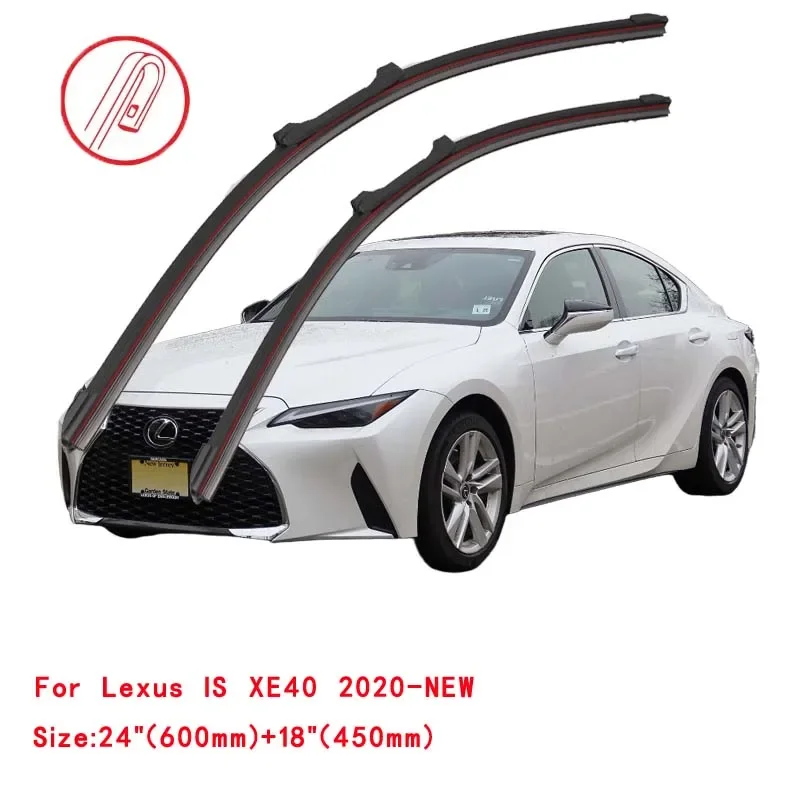 

For Lexus IS XE10 XE20 XE30 XE40 1998-2024 Car Windshield Wiper Blade Front Windscreen Brushes Washer Accessories Cleaning Parts